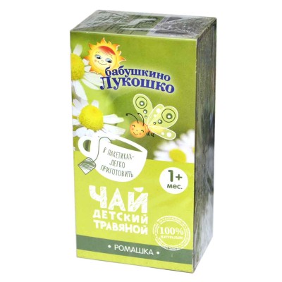 Чай Бабушкино Лукошко ромашка с 1мес 20*1гр к/у