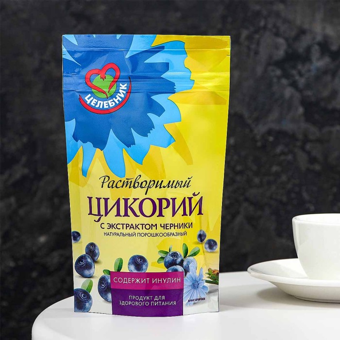 Цикорий Целебник с экстрактом черники 85гр д/п