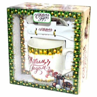 Набор подарочный Новогодний кружка арт2219