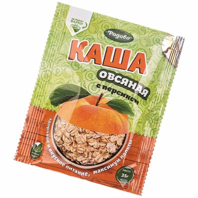 Каша овсяная Радово с персиком 35гр м/у