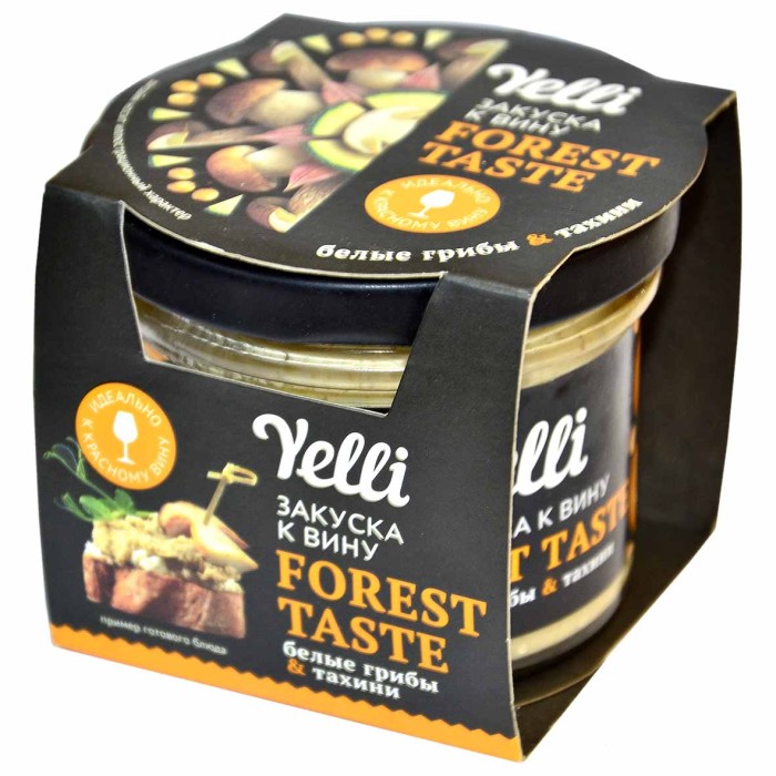Топпинги Yelli Forest taste для брускет 100гр пэт