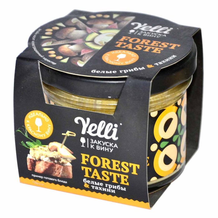 Топпинги Yelli Forest taste для брускет 100гр пэт