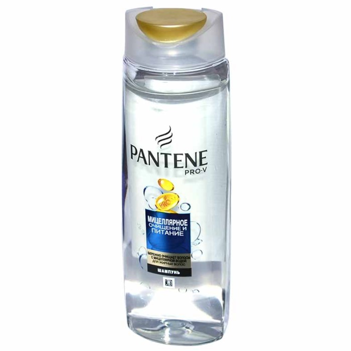 Шампунь для волос Pantene Очищение и питание с мицеллярной водой 250мл пэт
