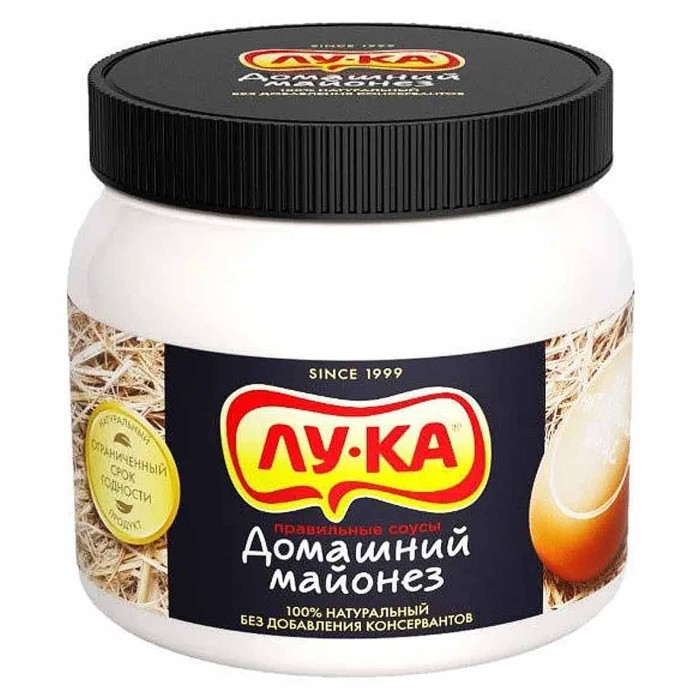 Майонез Лу-ка Домашний 450гр пэт