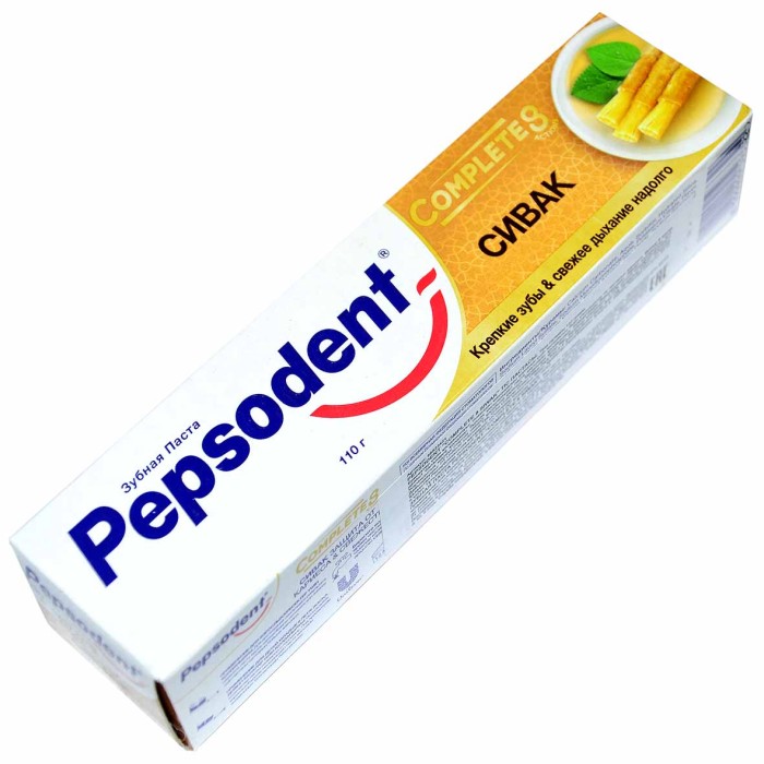 Паста зубная Pepsodent Complete 8 севак 110гр