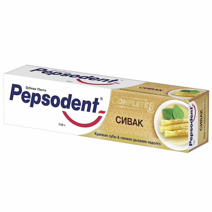 Паста зубная Pepsodent Complete 8 севак 110гр