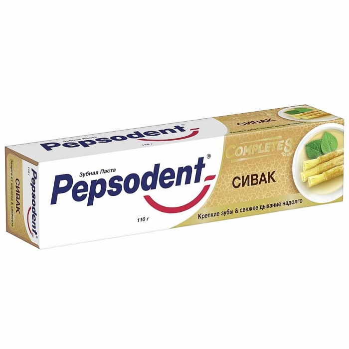 Паста зубная Pepsodent Complete 8 севак 110гр