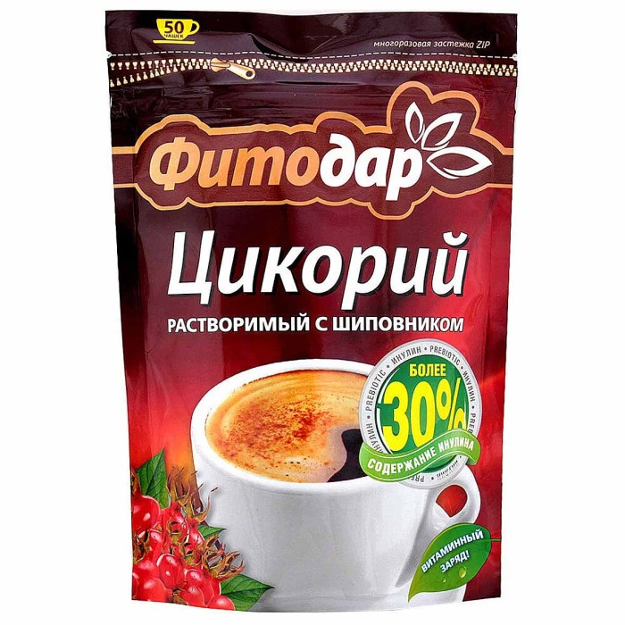 Цикорий Фитодар шиповник ZIP 100гр д/п