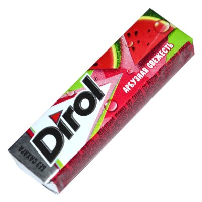 Резинка жевательная Dirol Арбузная свежесть 13,6гр м/у