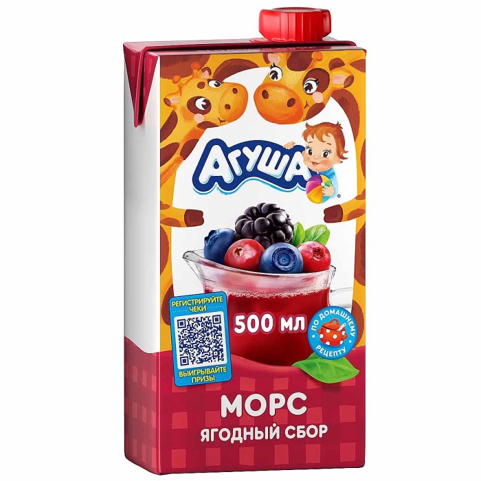 Морс Агуша ягоды лесные 500мл т/п