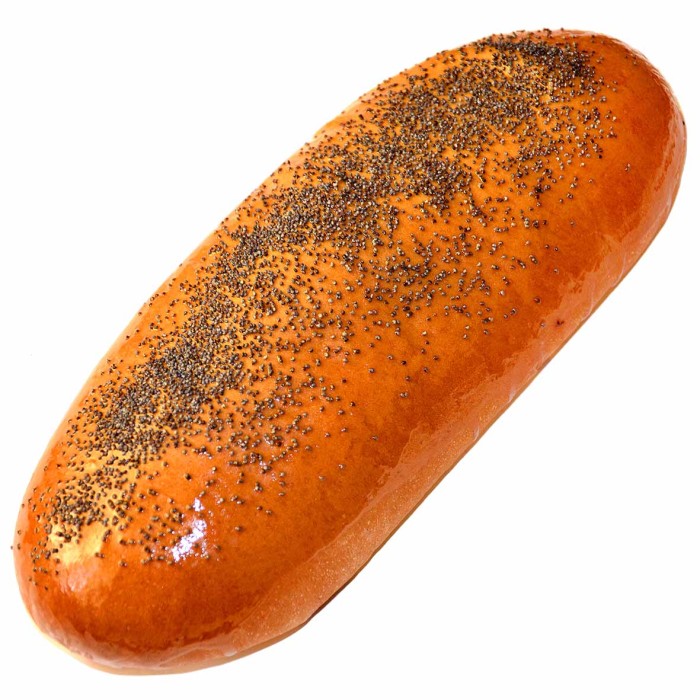 Рулет сдобный с маком 1шт