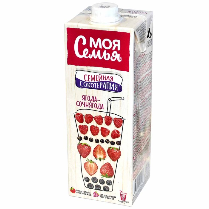 Нектар Моя семья ягода-сочнягода 0,95л т/п