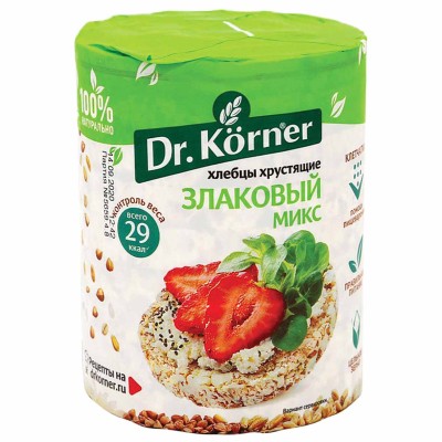 Хлебцы Dr.Korner Микс 90гр м/у