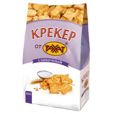 Крекер Рахат Сливочный 400гр м/у