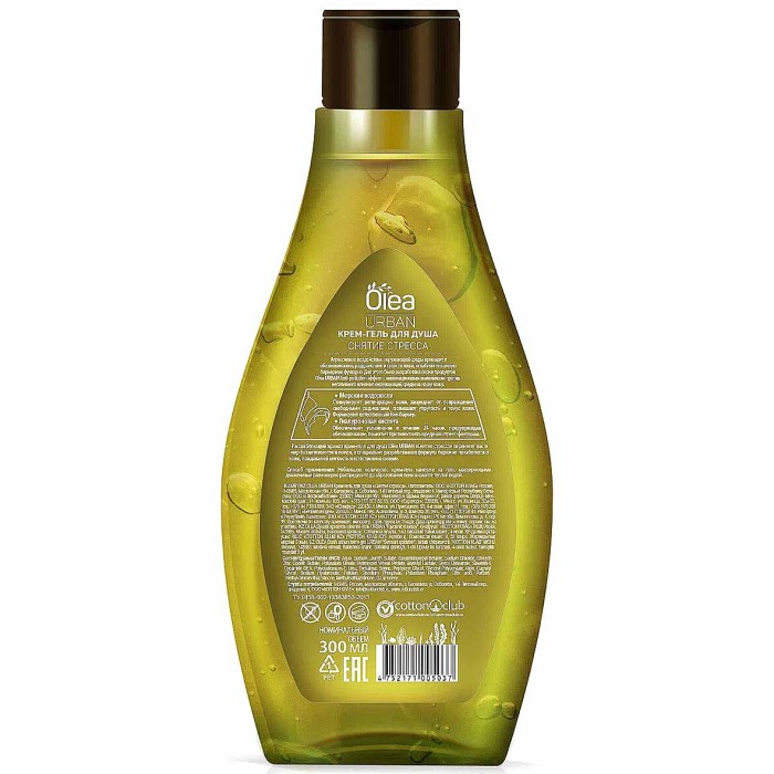 Крем-гель для душа Olea Снятие стресса 300мл пэт