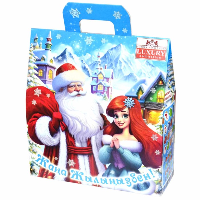 Подарок новогодний Common Market Кейс Ариэль и Дед Морозович 300гр к/у
