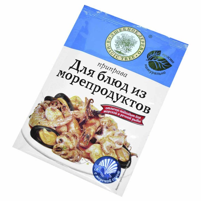 Приправа Волшебное дерево для морепродуктов 30гр м/у