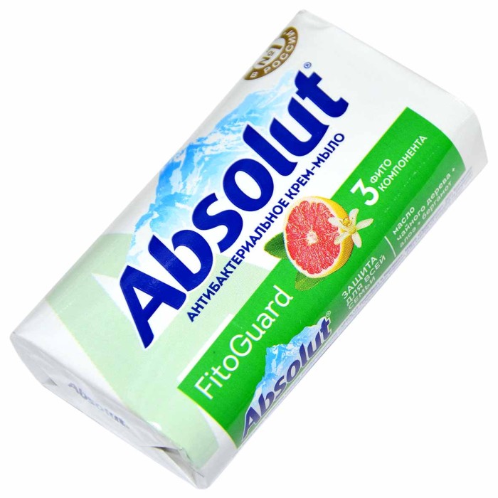 Мыло Abs Грейпфрут и бергамот 90гр м/у
