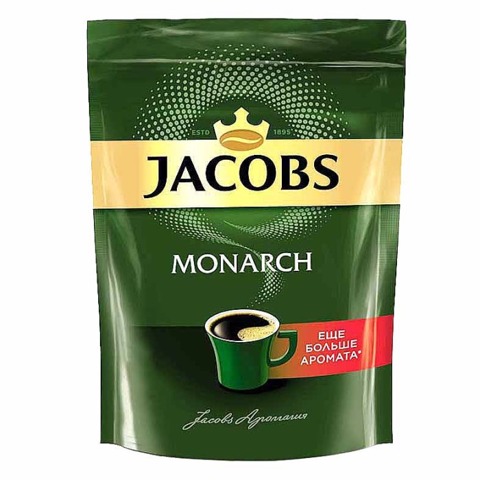 Кофе Jacobs Monarch сублим раст 150гр д/п