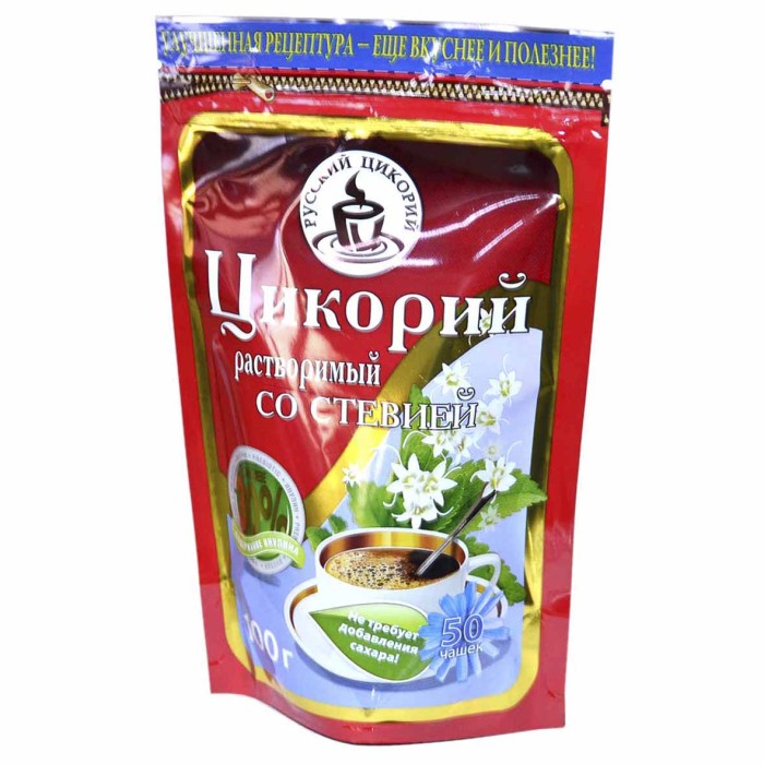 Цикорий Русский цикорий со стевией 100гр д/п