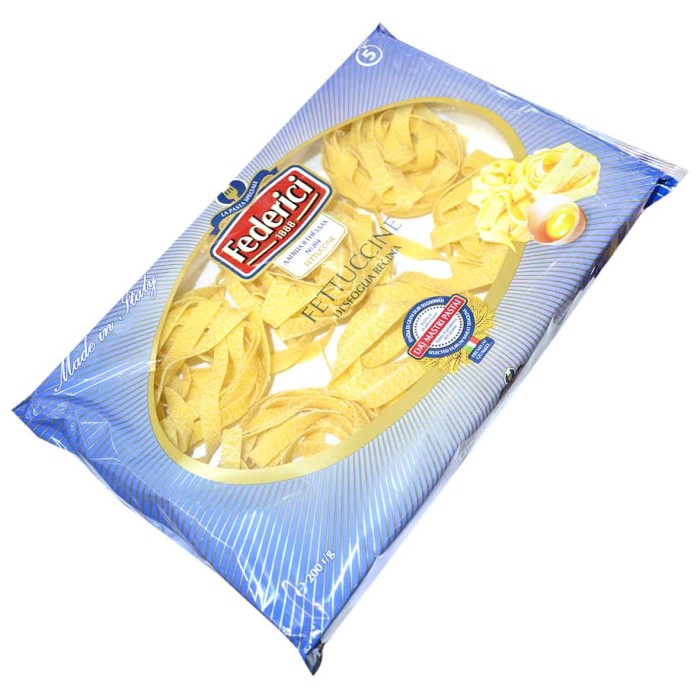 Макароны Federici Fettuccine №204 яичные в гнездах 200гр м/у