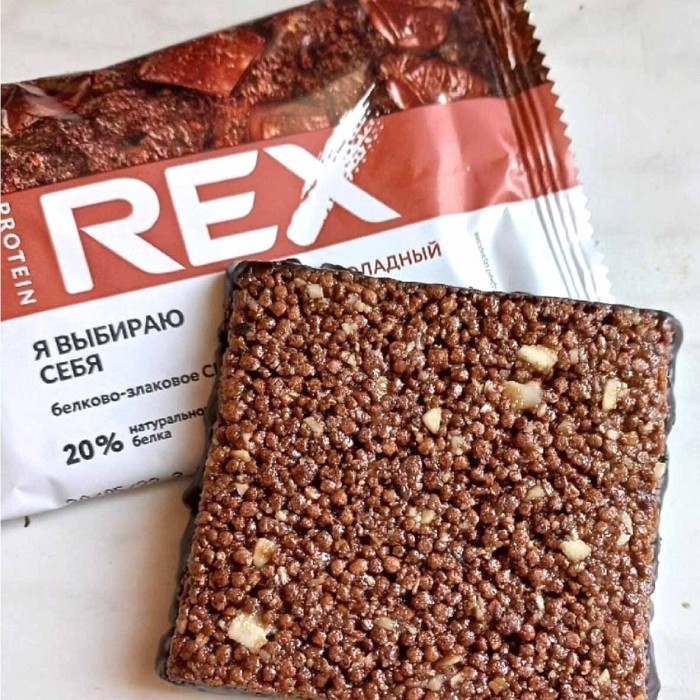 Хлебцы ProteinRex протеино-злаковые шоколадный брауни 55гр м/у