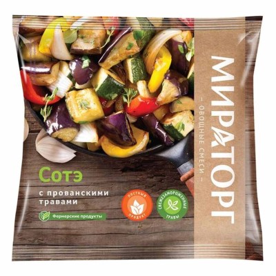 Смесь овощная Мираторг Сотэ с прованскими травами 400гр м/у