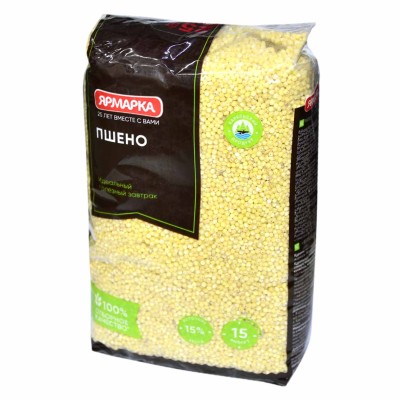 Крупа пшено Ярмарка 700гр м/у