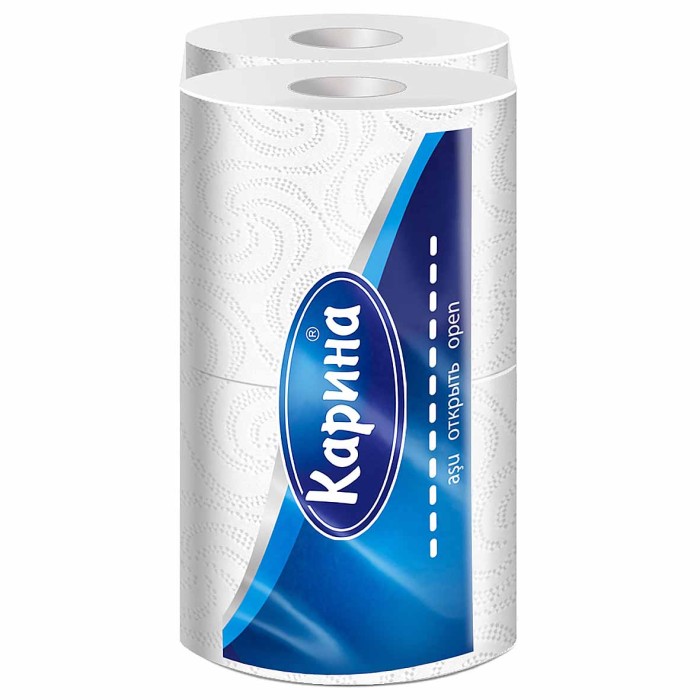 Бумага туалетная Карина 3сл м/у