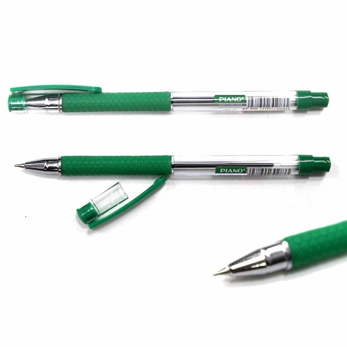 Ручка шариковая Piano зеленая артPT-350