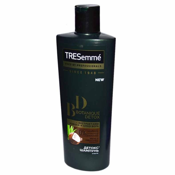 Шампунь для волос Tresemme Кокос и алоэ вера 400мл пэт
