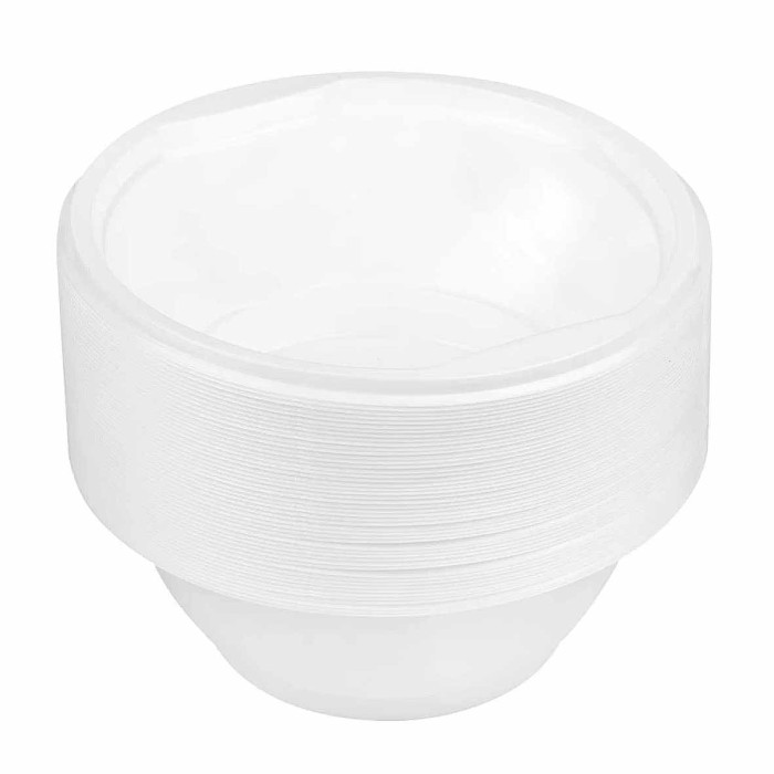 Тарелка Мистерия глубокая 0,6л белая 10шт м/у