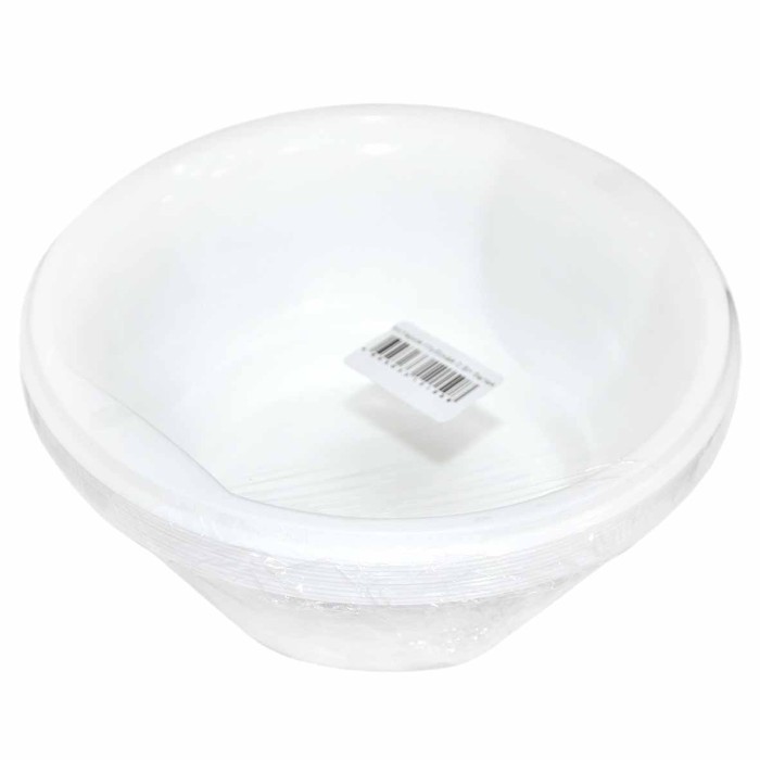 Тарелка Мистерия глубокая 0,6л белая 10шт м/у