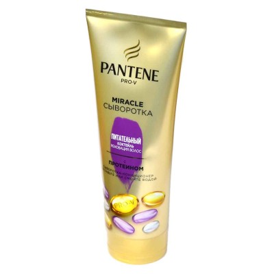 Бальзам для волос Pantene Pro V 3 Minute Miracle Питательный коктейль реновация волос 200мл пэт