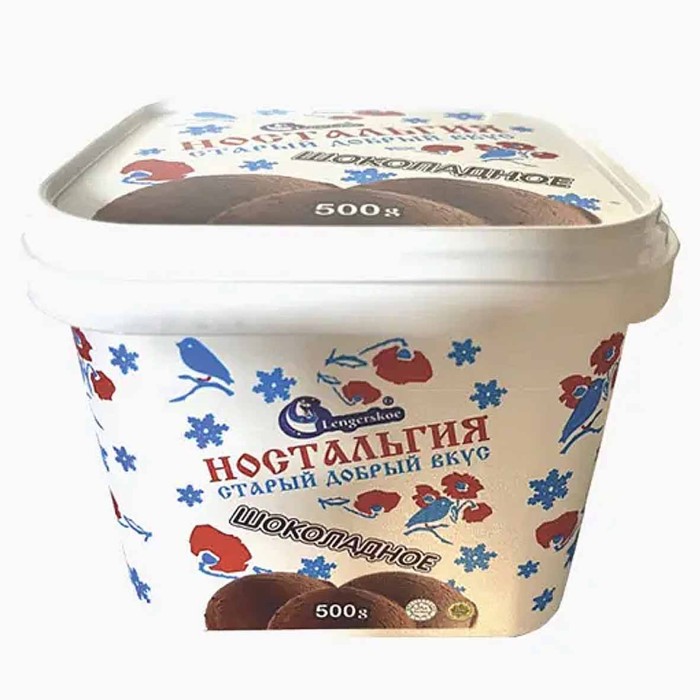 Мороженое Ностальгия шоколадное 500гр пэт