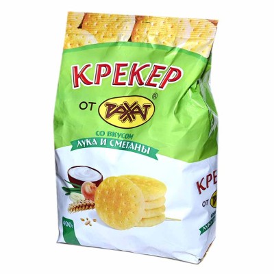 Крекер Рахат лука и сметаны 400гр м/у