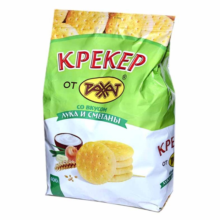 Крекер Рахат лука и сметаны 400гр м/у
