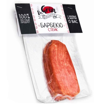 Продукт растительный Dr.Grun Стейк Барбекю 200гр в/у