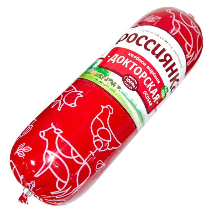Колбаса вареная Россиянка Докторская