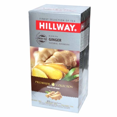 Чай Hillway Ginger имбирь черный 25*1,5гр к/у