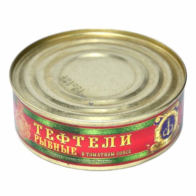Тефтели рыбные Рыбная держава в т/с 235гр ж/б