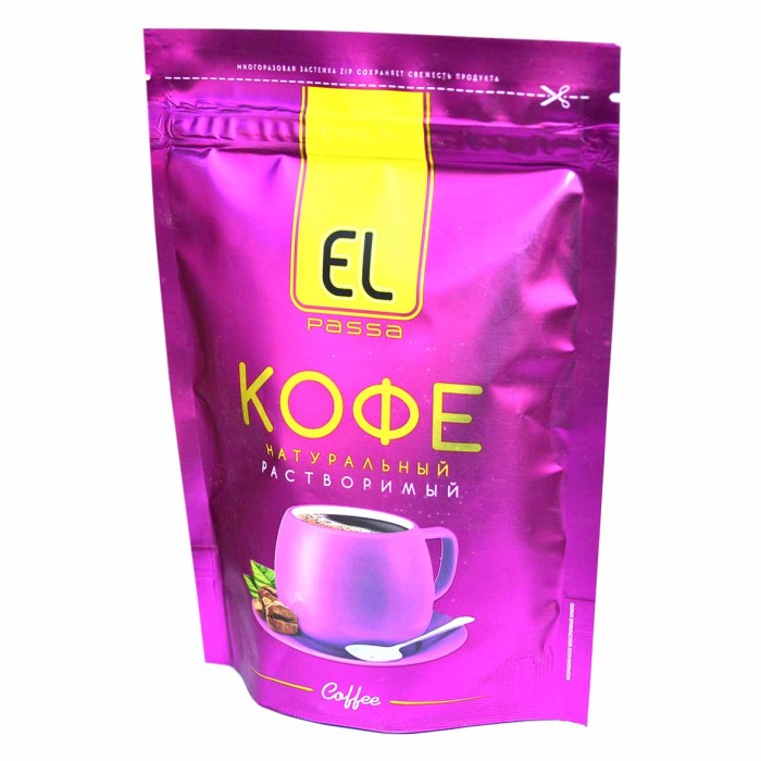 Кофе El Passa с каскарой раст 75гр д/п