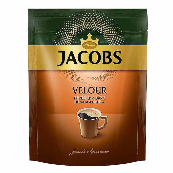 Кофе Jacobs Velour раст 70гр д/п