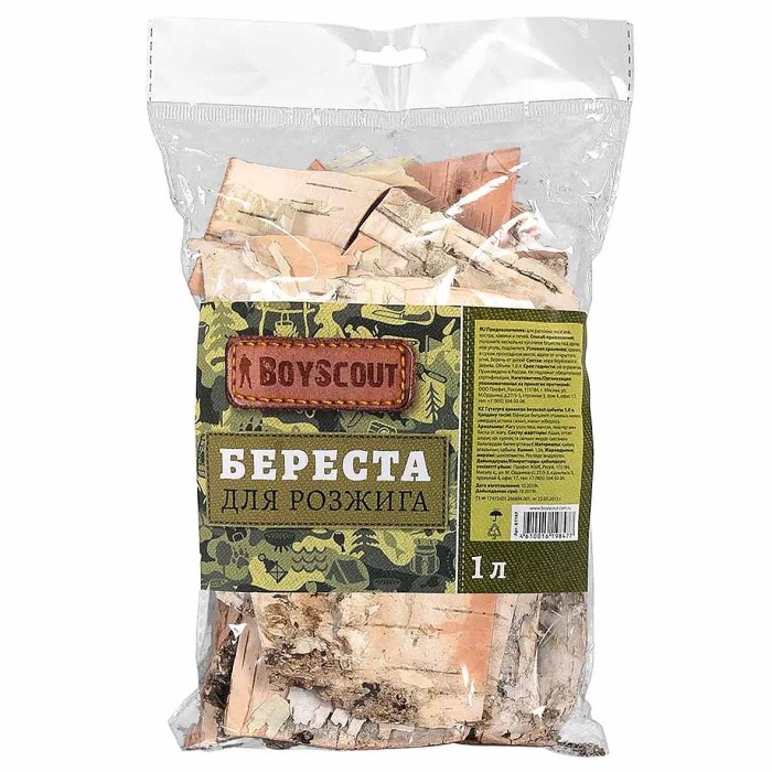 Береста Boyscout для розжига 1л м/у