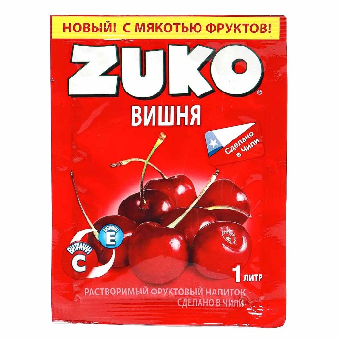 Напиток растворимый Zuko Вишня 25гр м/у