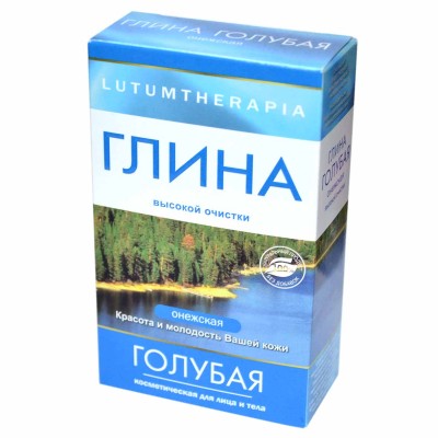 Глина для лица Lutumterapia Голубая онежская 100гр к/у