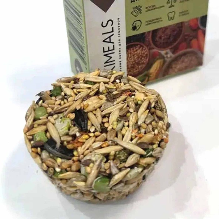 Лакомство для грызунов Mikimeals Корзинка зерновая 40гр к/у