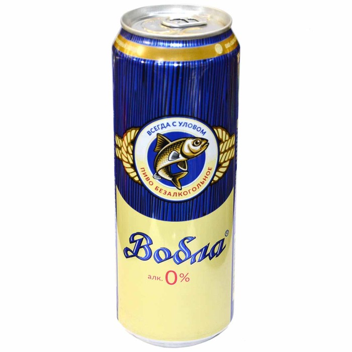Пиво Вобла фирменная б/а 0,45л ж/б