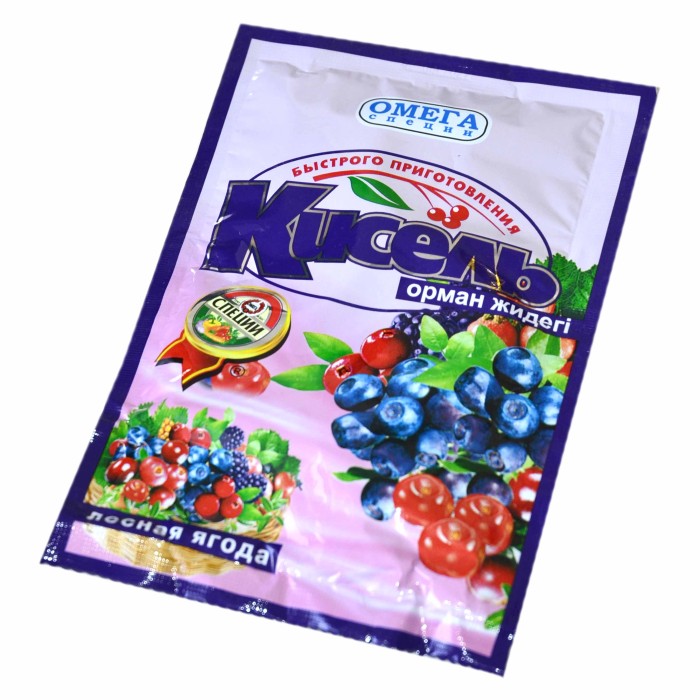 Кисель Омега лесная ягода 90гр м/у
