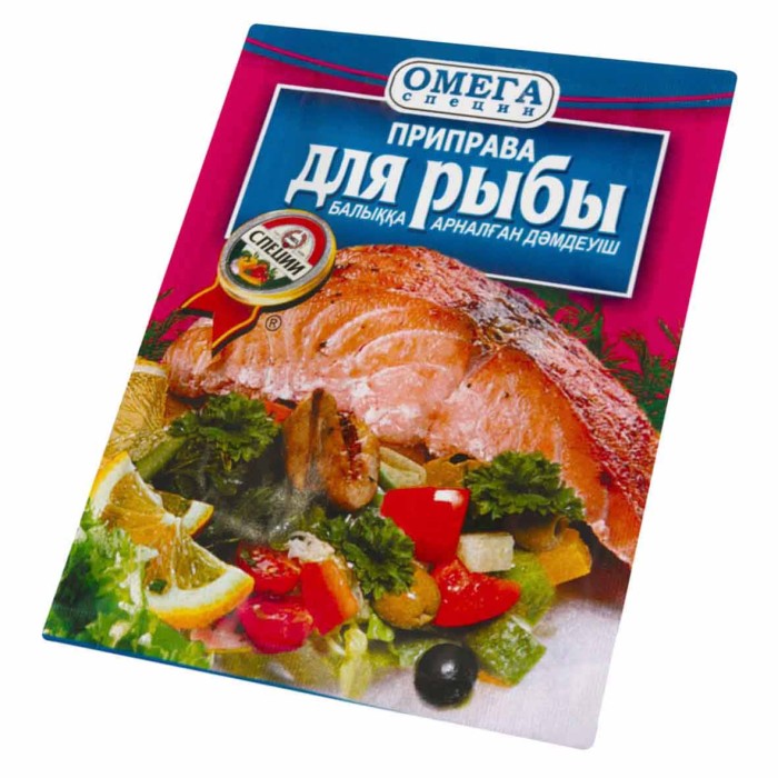 Приправа Омега для рыбы 20гр м/у